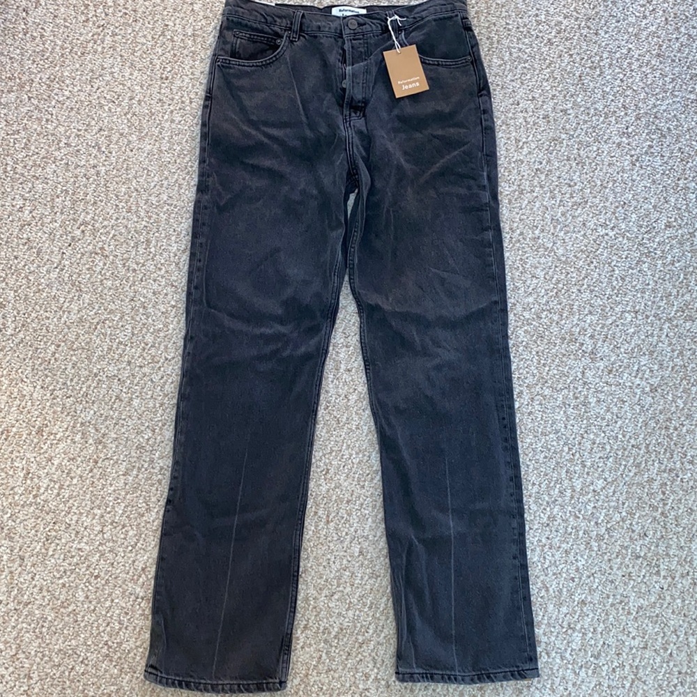 Reformation Cynthia Straight Long Jeans Siene 31